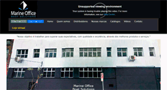 Desktop Screenshot of marineoffice.com.br